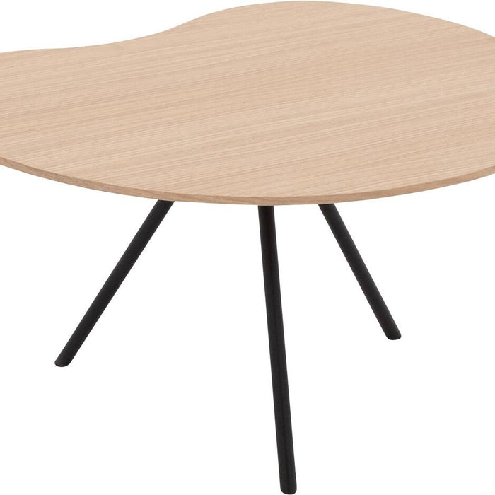 Goossens Salontafel Saya in Eiken olie wit