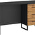 Goossens Basic Commode Bastion, Bureau 3 laden rechts, 140 cm breed