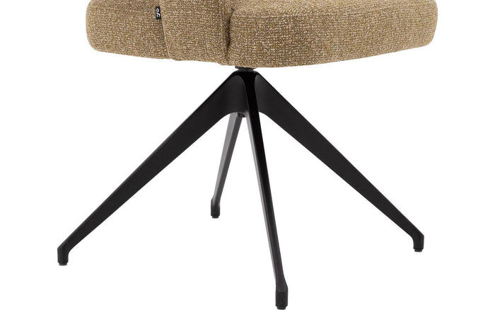 Goossens  Eetkamerstoel Ostunileuning (stof) -  Textiel met armleuning