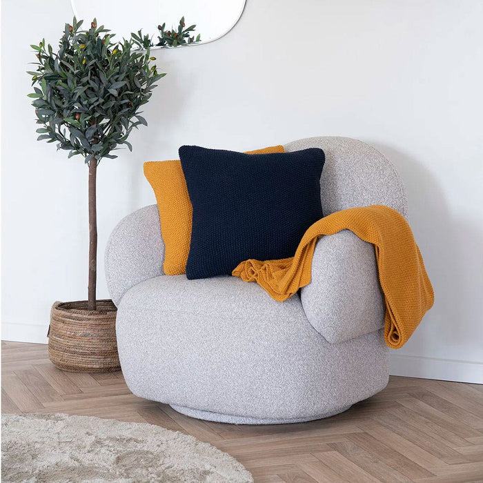 Artichok Geeske Katoenen Plaid - Okergeel