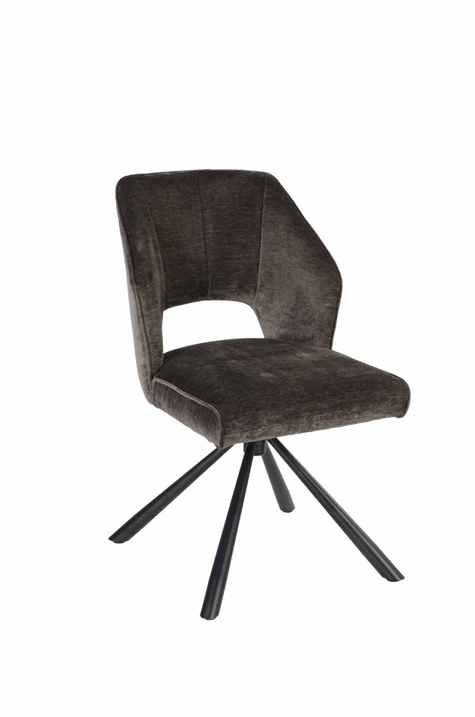 Giga Meubel - Eetkamerstoel Beige Draaibaar - Mara - Set van 2