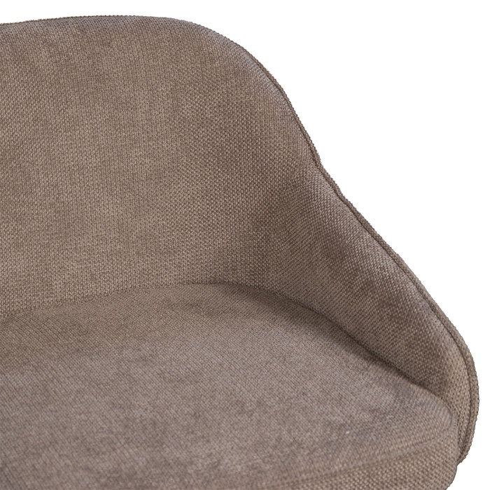 Giga Meubel - Barstoel Maxime Taupe  - Set van 2