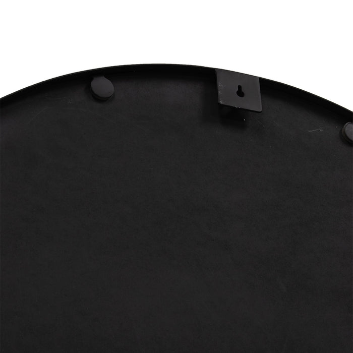 Giga Meubel - Staande Spiegel - Zwart Metaal - 80x3x200cm - Bowie