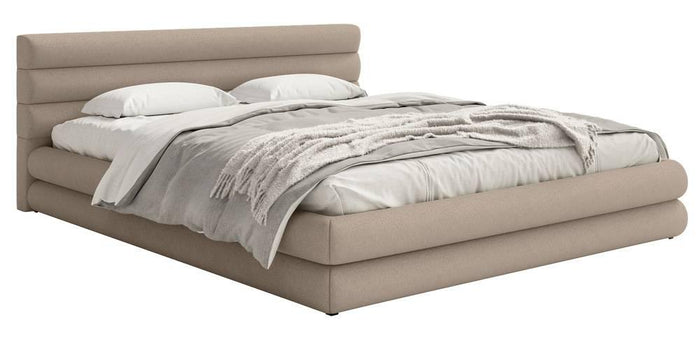 NADUVI Collection Gestoffeerd bed Alvaro chenille 180 x 200 met