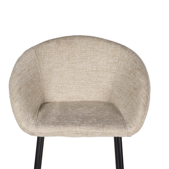 Giga Meubel - Barstoel Amira Beige  - Set van 2