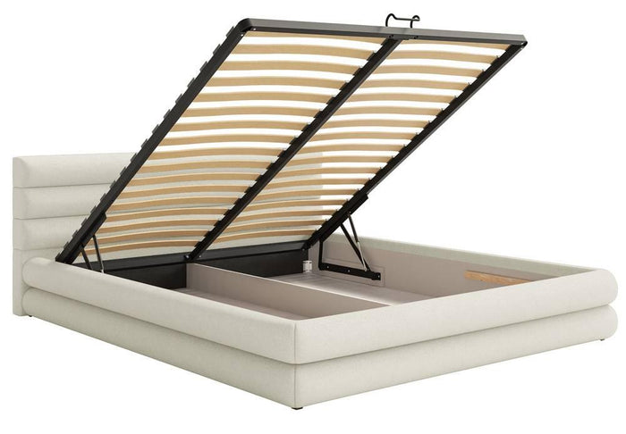 NADUVI Collection Gestoffeerd bed Alvaro chenille 160 x 200 met