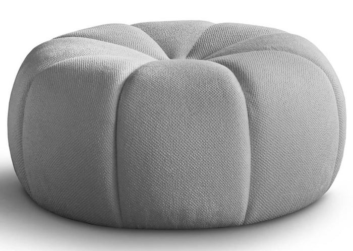 NADUVI Collection Fauteuil met poef Plush
