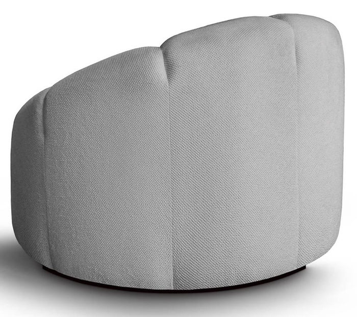 NADUVI Collection Fauteuil met poef Plush