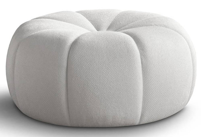 NADUVI Collection Fauteuil met poef Plush