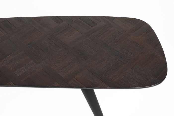 Housecraft Living Webster Bankje| Eettafelbankje Hout Zwart