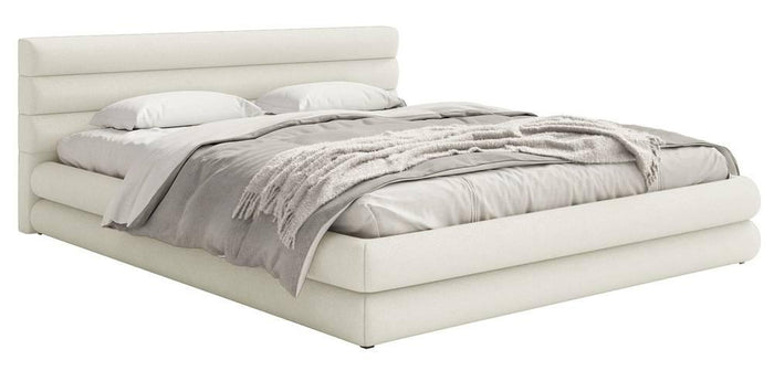NADUVI Collection Gestoffeerd bed Alvaro chenille 180 x 200 met