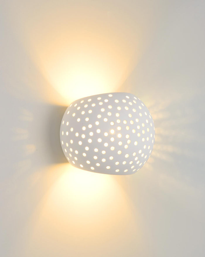 Lucide GIPSY Wandlamp - Wit