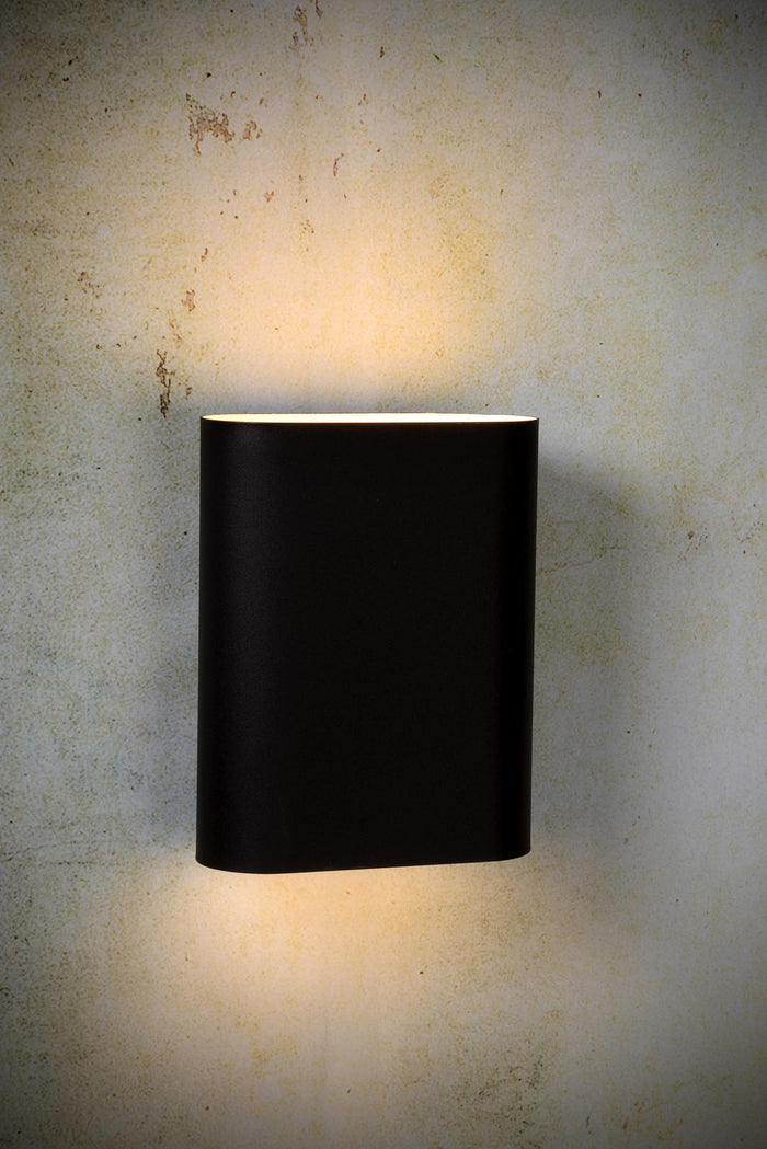 Lucide OVALIS Wandlamp - Zwart