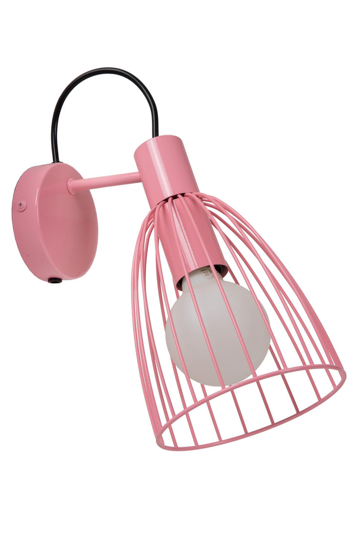 Lucide MACARONS Wandlamp - Roze