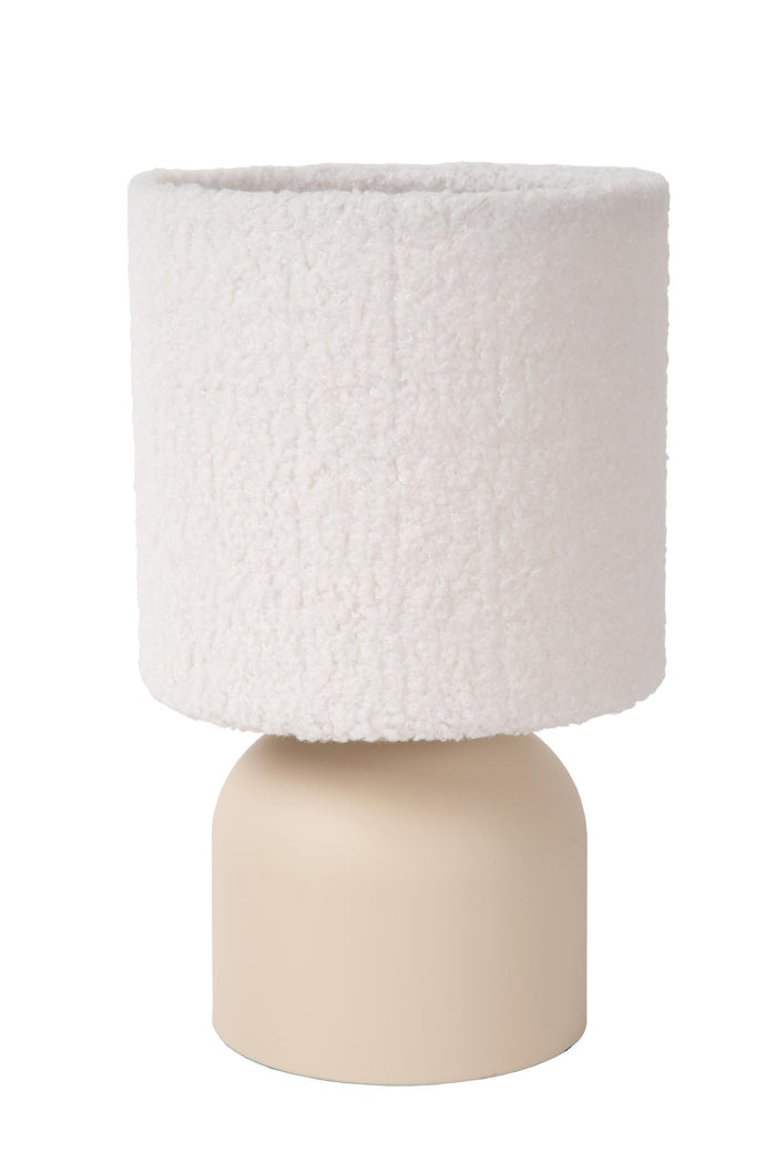 Lucide WOOLLY Tafellamp - Beige