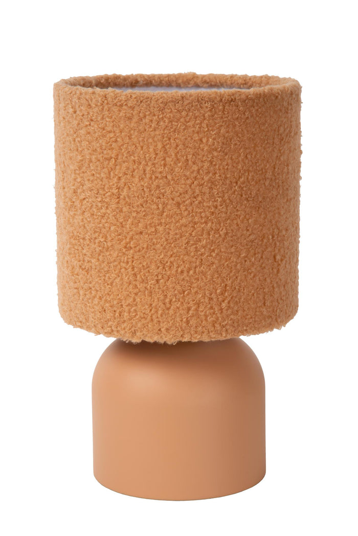 Lucide WOOLLY Tafellamp - Okergeel