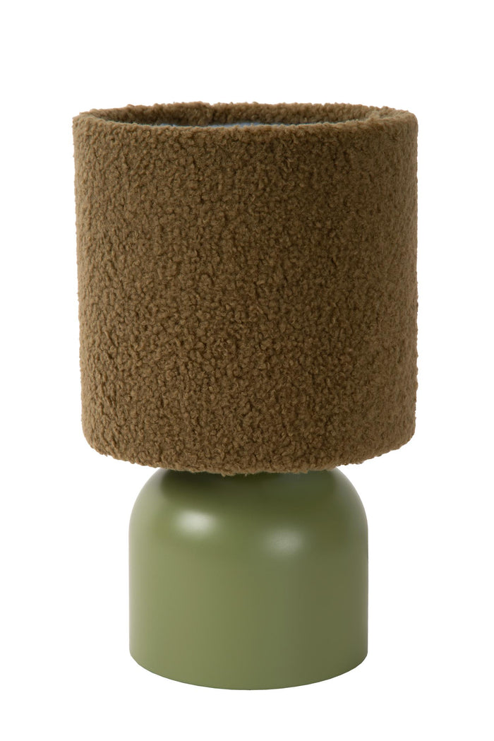 Lucide WOOLLY Tafellamp - Groen