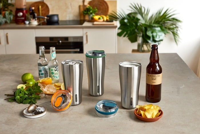 Black+Blum RVS Thermosbeker - 600ml - Oranje