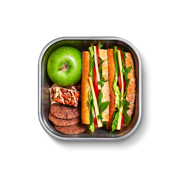 Black+Blum RVS Lunchbox - Geschikt voor Magnetron - Vierkant - 1.4 Ltr