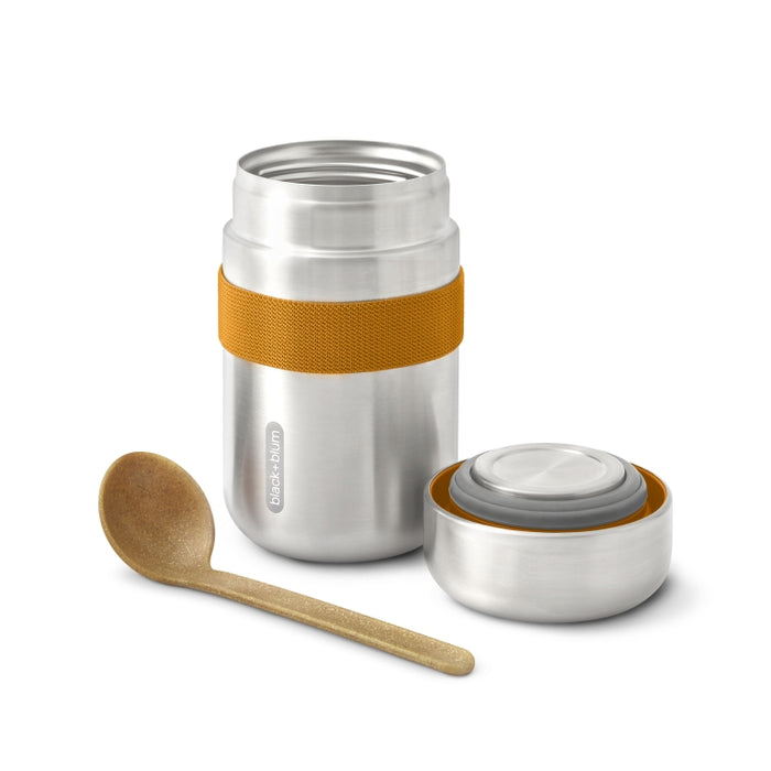Black+Blum RVS Thermos Voedselcontainer - 400ml - Oranje