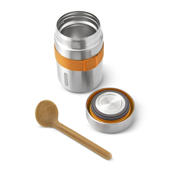 Black+Blum RVS Thermos Voedselcontainer - 400ml - Oranje