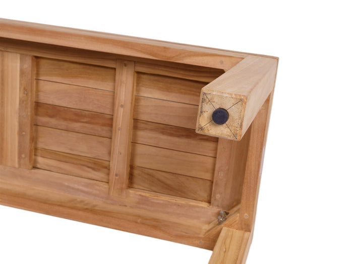 MaximaVida teakhouten bank Java 120  x 40 cm
