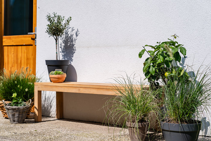 MaximaVida teakhouten bank Java 120  x 40 cm