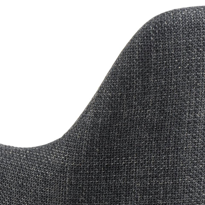 Giga Living - Eetkamerstoel Sebastien Basel Met Armleuning Donkergrijs - Set van 2