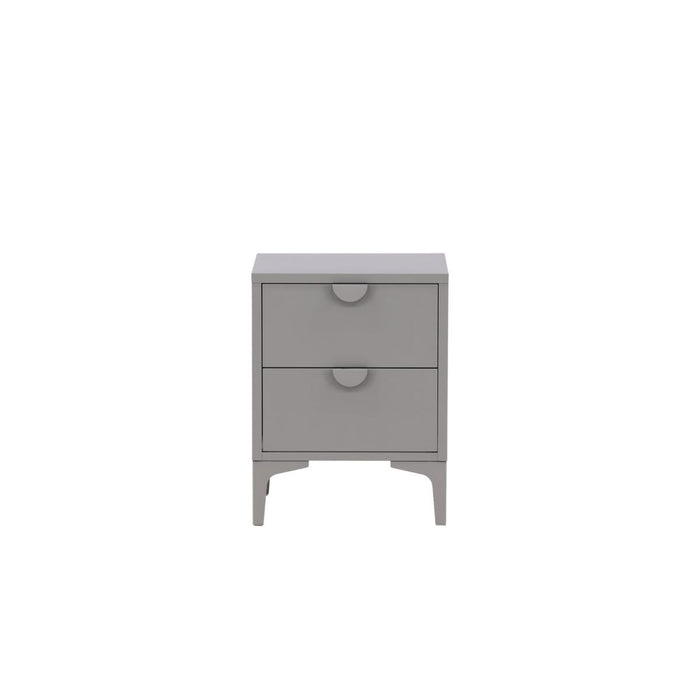 Svea - Salvo nachtkastje - 2 laden - grijs