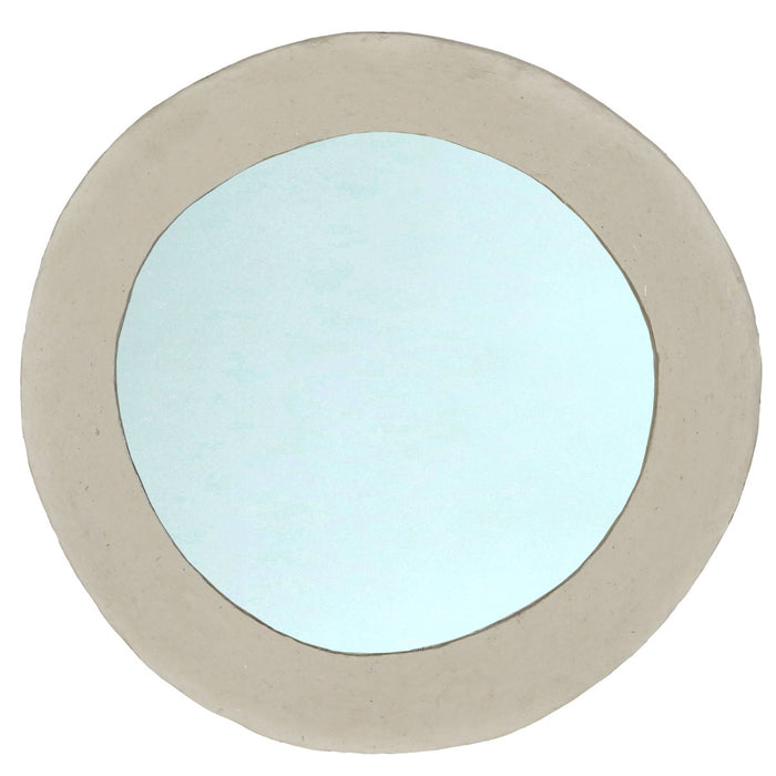 Giga Meubel - Spiegel Paige Naturel Rond 110cm