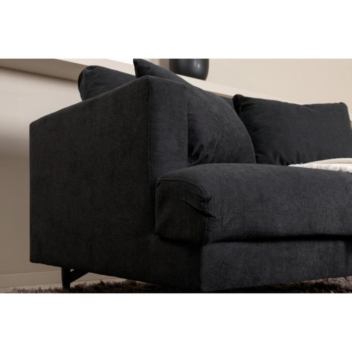 Svea - Ruma fauteuil - zwart