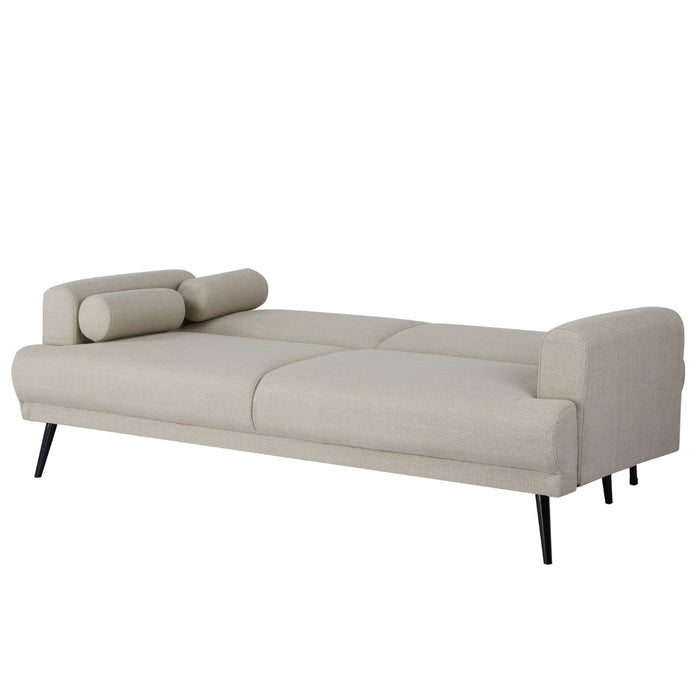 Giga Meubel - Slaapbank Beige 210cm - Metaal & Stof - Bank Jason