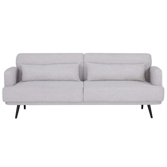 Giga Meubel - Slaapbank Beige 215cm - Metaal & Stof - Bank Sylke