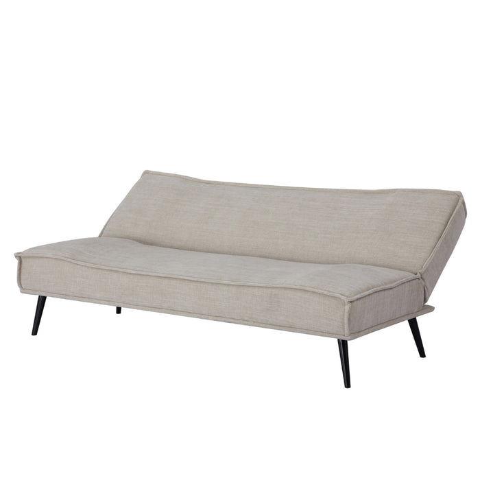 Giga Meubel - Slaapbank Beige 180cm - Metaal & Stof - Bank Mali