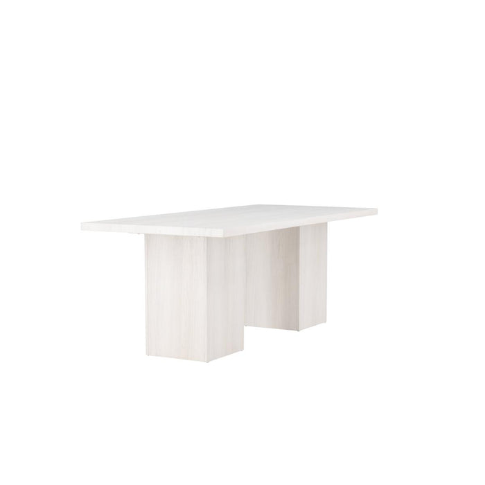 Svea - Nelo rechthoekige eettafel - 200 x 90 cm - whitewash