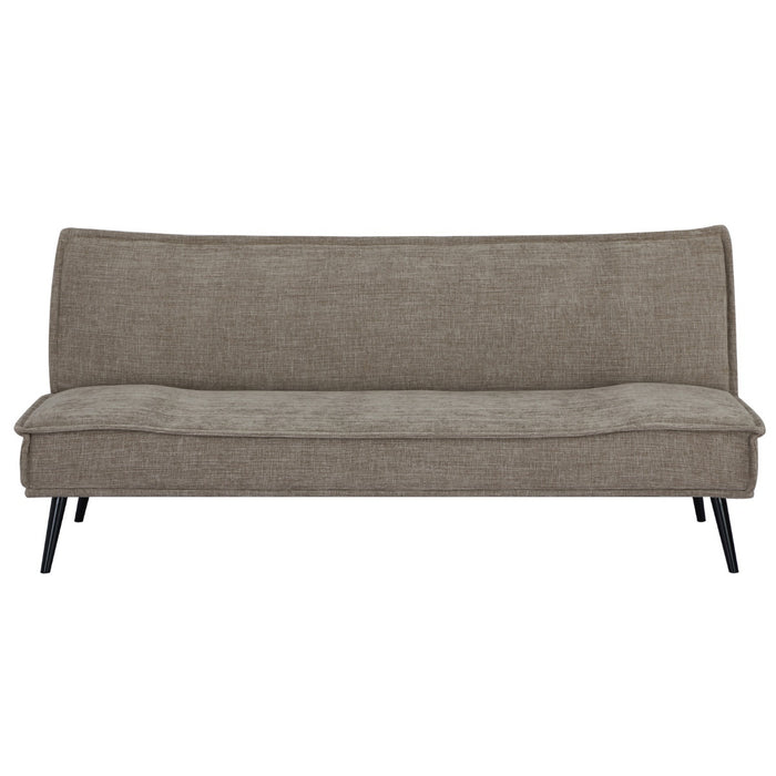 Giga Meubel - Slaapbank Taupe 180cm - Metaal & Stof - Bank Mali