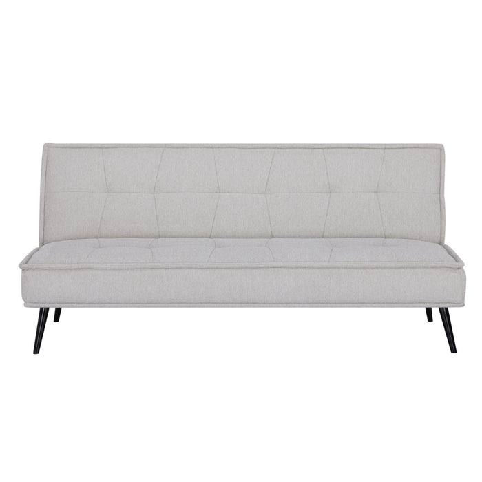 Giga Meubel - Slaapbank Beige 180cm - Metaal & Stof - Bank Kathy