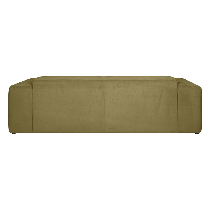 by fonQ Wonder 3-zitsbank - Rib - Mosgroen