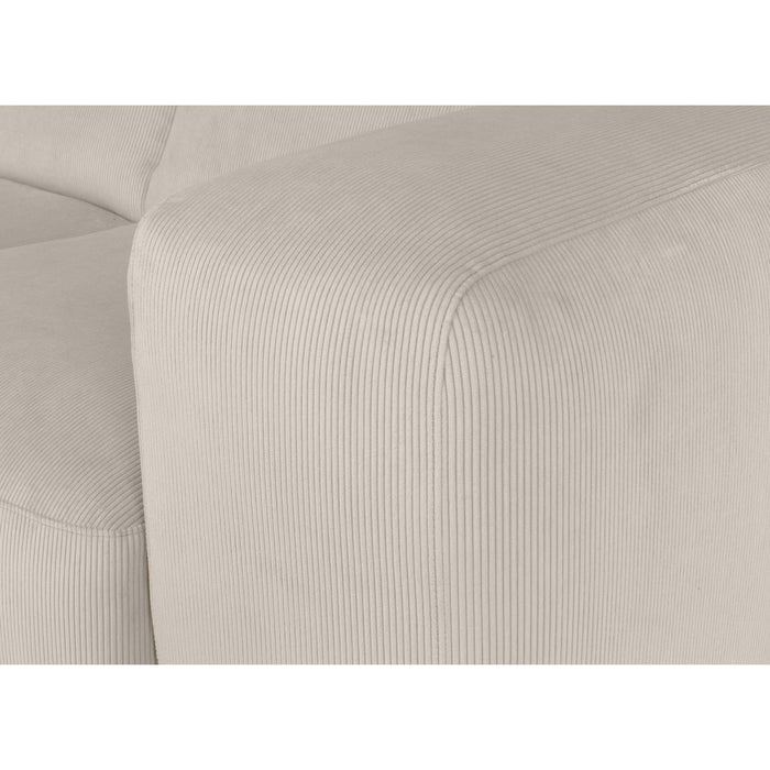 by fonQ Wonder 2-zitsbank  - Rib - Crème