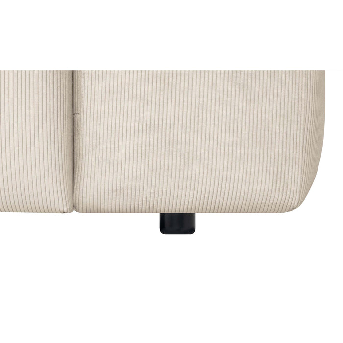 by fonQ Wonder 2-zitsbank  - Rib - Crème