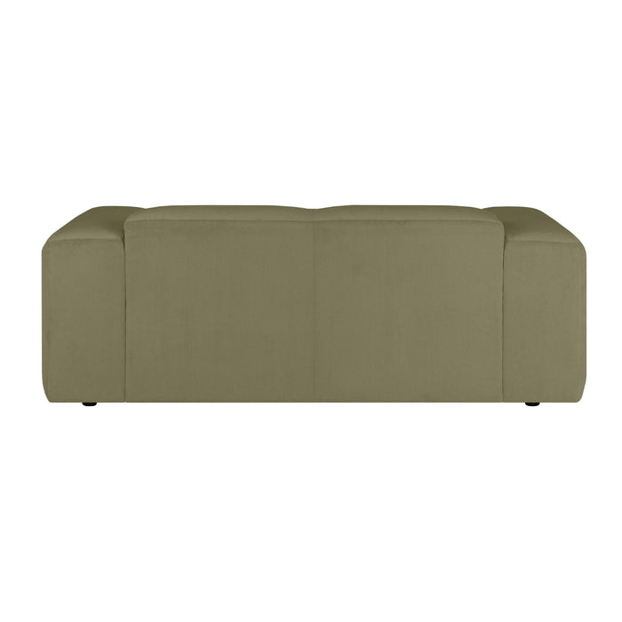 by fonQ Wonder 2-zitsbank  - Rib - Mosgroen