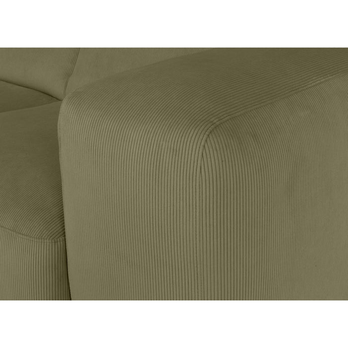 by fonQ Wonder 2-zitsbank  - Rib - Mosgroen