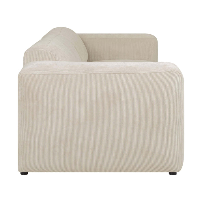 by fonQ Wonder 3-zitsbank - Rib - Beige