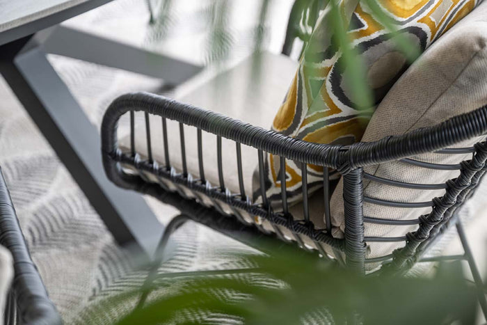 Garden Impressions Margriet tuinstoel - Zwart|Zand