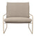Ferm Living Desert Lounger - Dolce - Cashmere / Dark Sand
