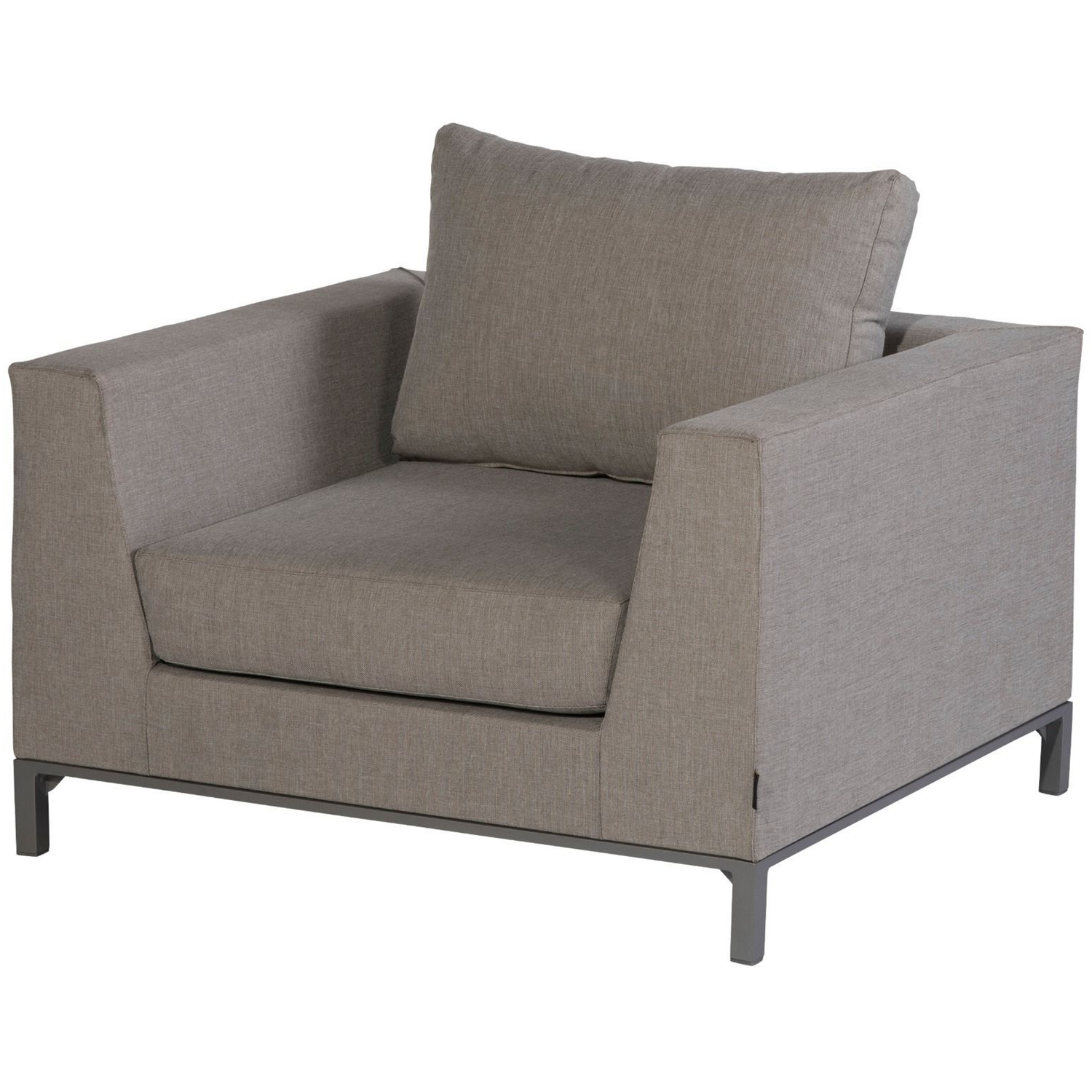 WOOOD Sicilië Loungestoel – All Weather – Taupe – 100x88x60