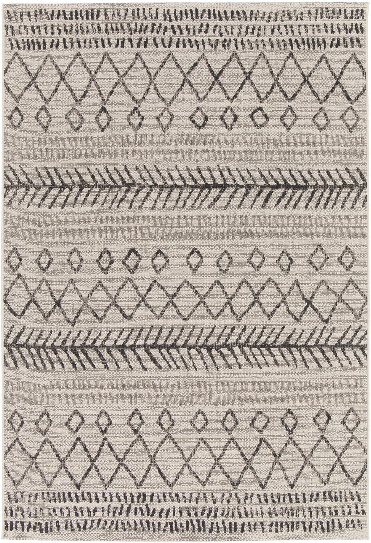 Malawi karpet - 120x170 cm - taupe