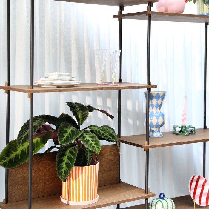 &k amsterdam Plaid Botervloot - Blauw