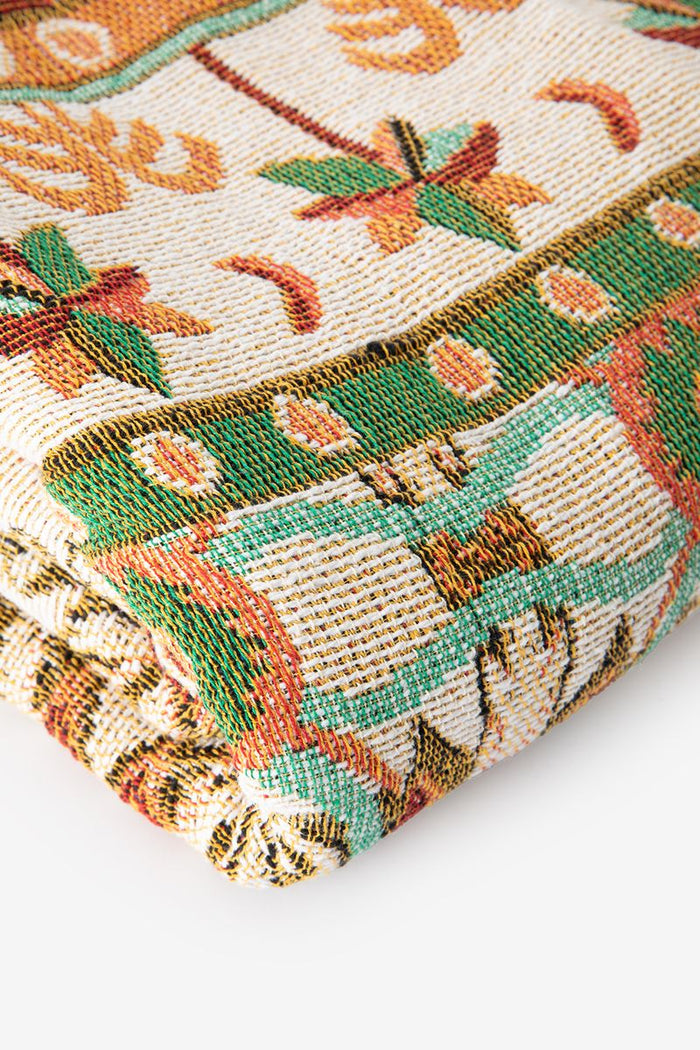 Sissy-Boy Multicolour jacquard geweven sprei met print (200x250 CM)