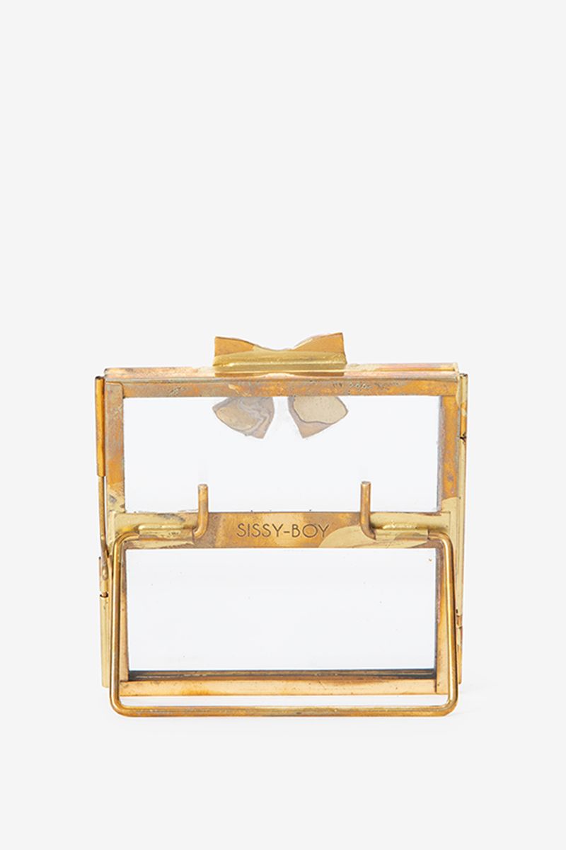 Sissy-Boy Goudkleurig fotolijstje met strik